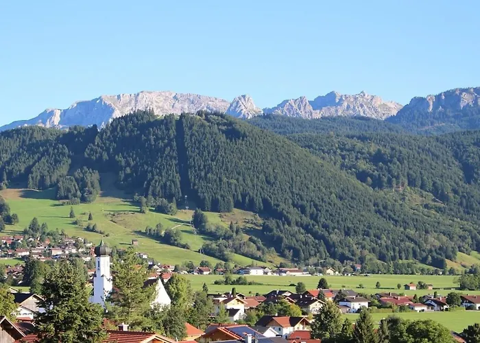 Apartmán Apartment Alpenblick 9, Bergblick Pur Im Allgaeu Halblech