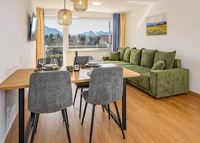 Apartment Alpenblick 9, Bergblick Pur Im Allgaeu * Halblech